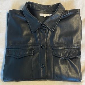 Good American Leather Jacket